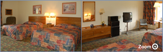 Munising Michigan Motel - Deluxe Double  Motel Room