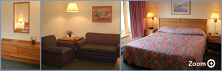 Munising Michigan Motel - King Motel Room